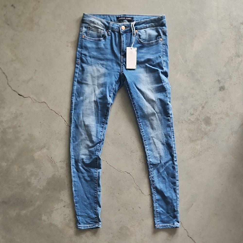 Amelia James Classic Light Blue Skinny Jeans Medium